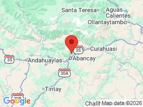 Map of Site Report: Santuario Nacional de Ampay, Peru